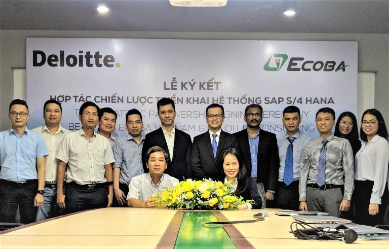 Ecoba Việt Nam và Deloitte Consulting ký kết hợp tác chiến lược triển khai dự án SAP S/4 HANA