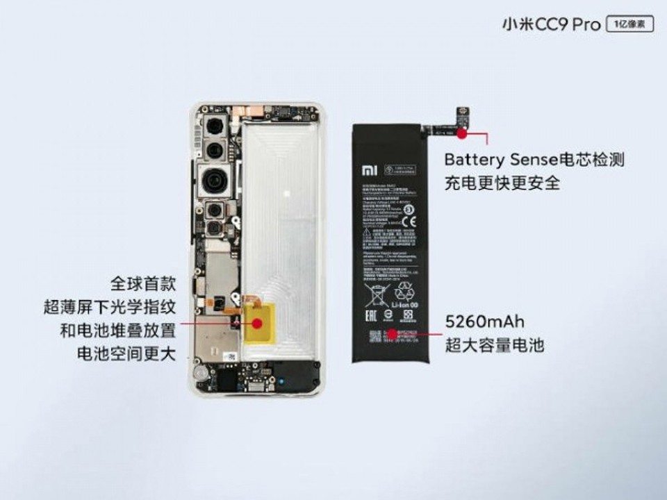 “Mổ bụng” Xiaomi Mi CC9 Pro: tận mắt chứng kiến cụm 5 camera 108MP ảnh 6