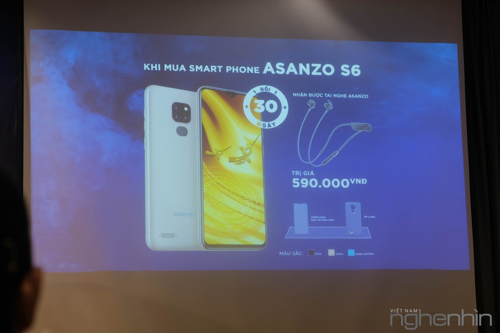 ASANZO S6 ra mắt: camera AI, giá 2,5 triệu ảnh 9