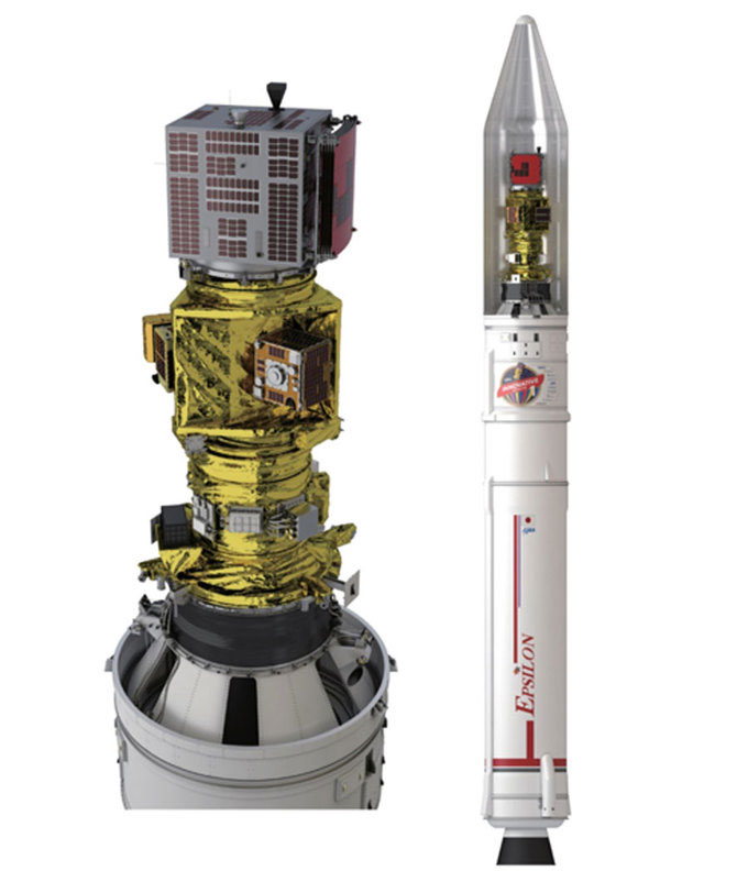 Tên lửa Epsilon số 4 mang theo 7 vệ tinh thử nghiệm công nghệ