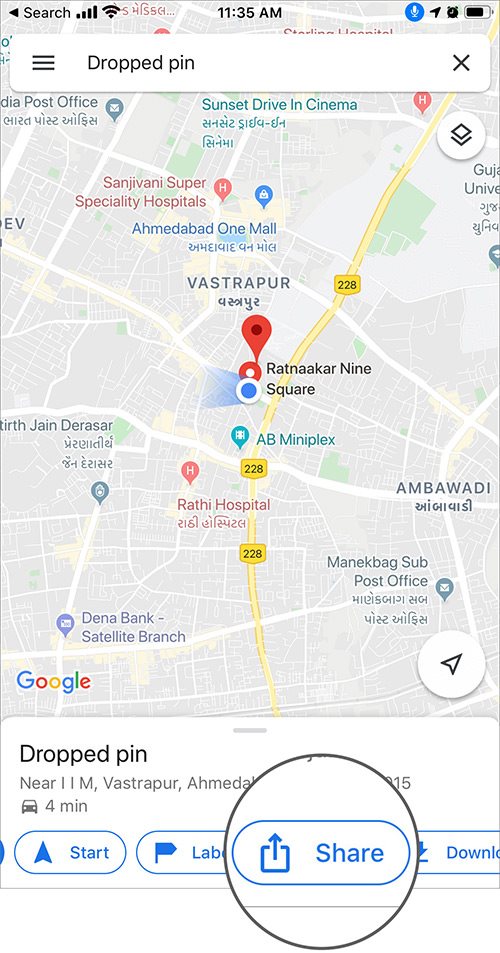 Hướng dẫn đánh dấu vị trí trên Google Maps
