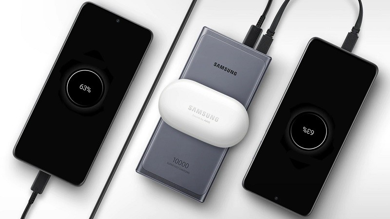 Samsung ra mắt 2 pin dự phòng sạc nhanh 25W và sạc trên xe hơi 45W ảnh 1