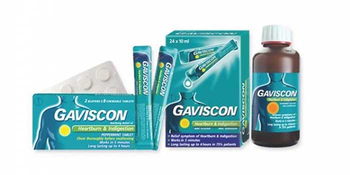 Gaviscon là thuốc điều trị bệnh trào ngược dạ dày.