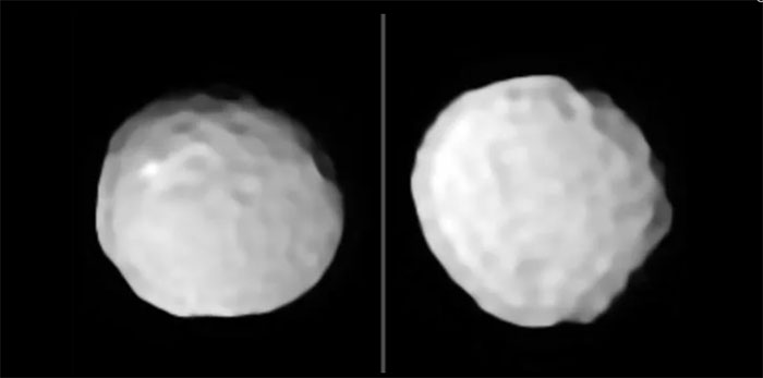 Hình ảnh của tiểu hành tinh Pallas.