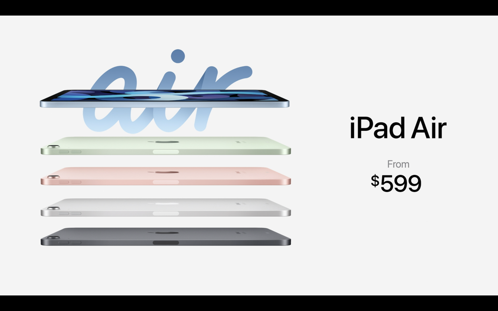 iPad Air 4: nhiều màu, nút nguồn vân tay, Apple A14 5nm, USB-C, giá từ 599 USD ảnh 11