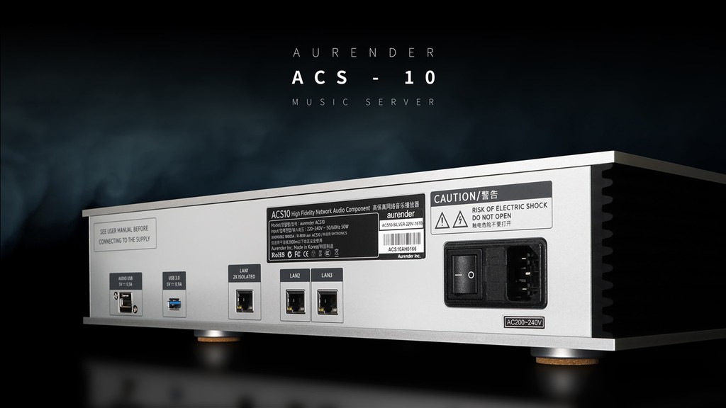 Aurender ACS10 - Thiết bị nguồn âm và thư viện số toàn vẹn cho audiophiles ảnh 4
