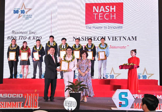 NashTech được vinh dự bầu chọn là công ty công nghệ lớn nhất Việt Nam