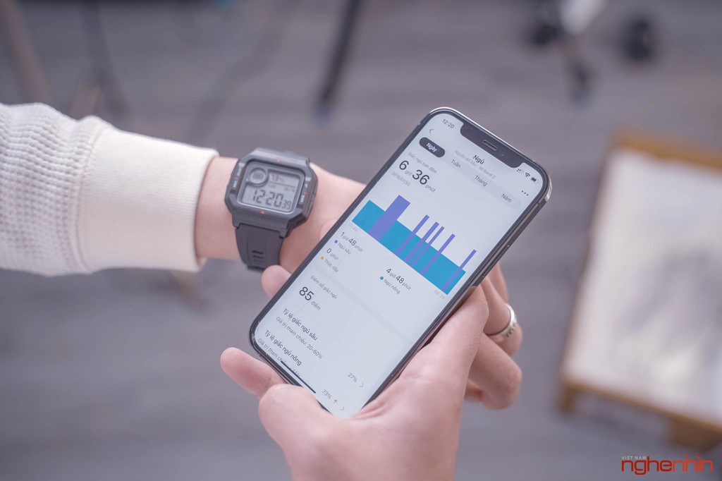 Đánh giá Huami Amazfit Neo: smartwatch giống Casio huyền thoại, pin cả tháng ảnh 11