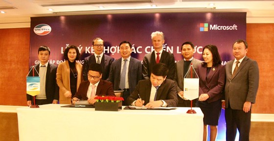 Viettel và Microsoft hợp tác toàn diện, thúc đẩy chuyển đổi số tại Việt Nam