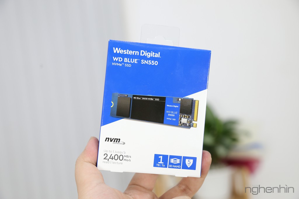 Đánh giá SSD WD SN550 Blue 1TB: Tạm biệt SSD SATA được rồi! ảnh 1