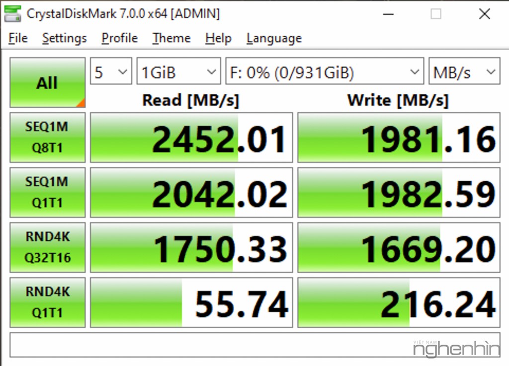 Đánh giá SSD WD SN550 Blue 1TB: Tạm biệt SSD SATA được rồi! ảnh 4