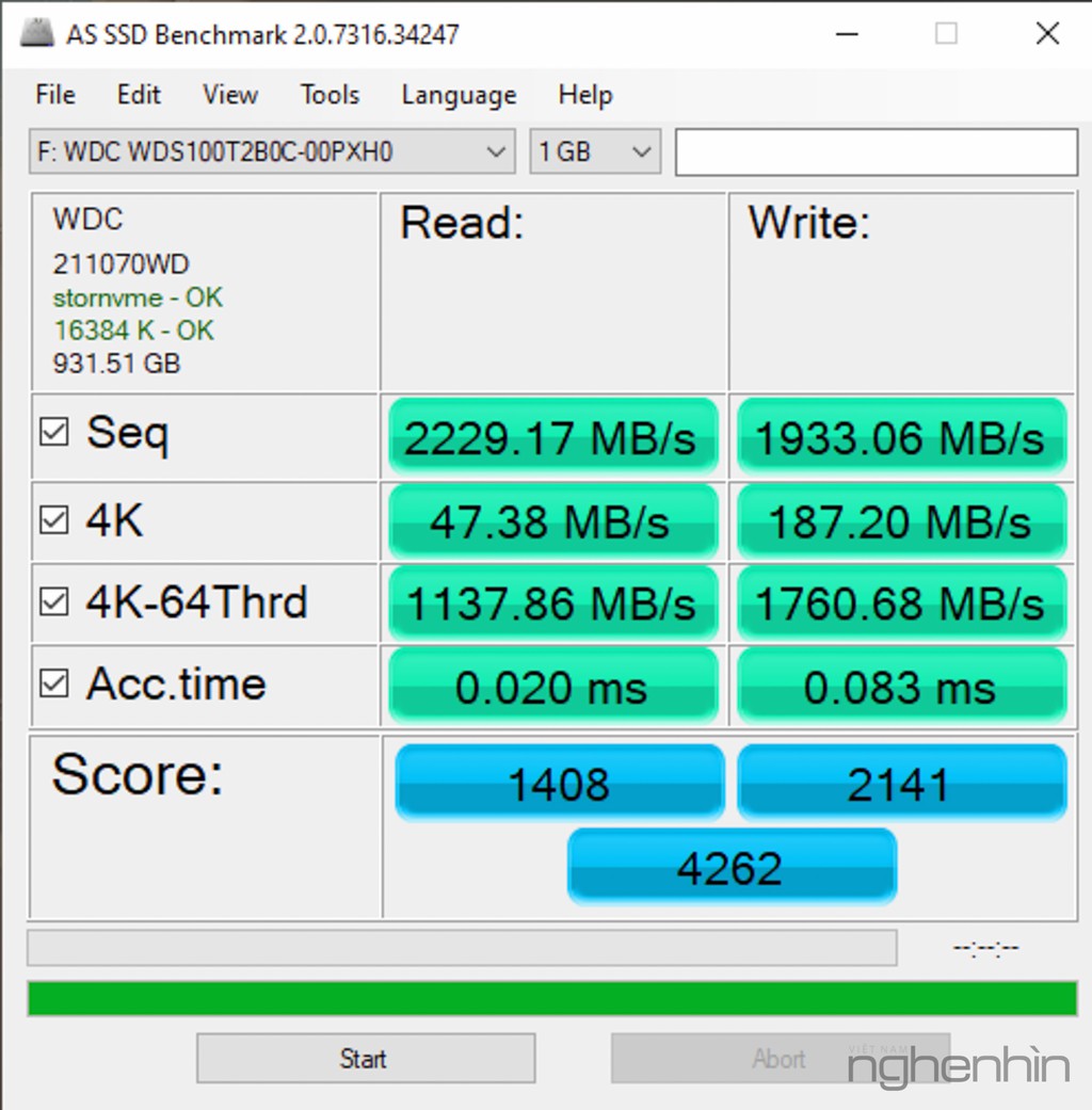 Đánh giá SSD WD SN550 Blue 1TB: Tạm biệt SSD SATA được rồi! ảnh 5