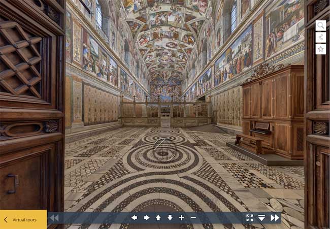 Ngoài bảo tàng Vatican, bạn cũng có thể tham quan Nhà nguyện Sistine, Bảo tàng Pio Clementino...