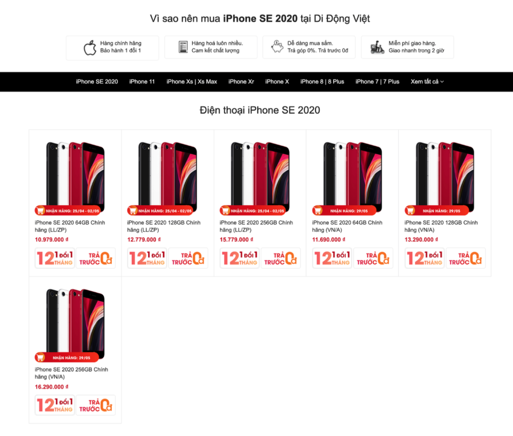 iPhone SE 2020: màn hình 4.7 inch, chip iPhone 11 Pro Max, giá đặt hàng tại Việt Nam dưới 11 triệu ảnh 1
