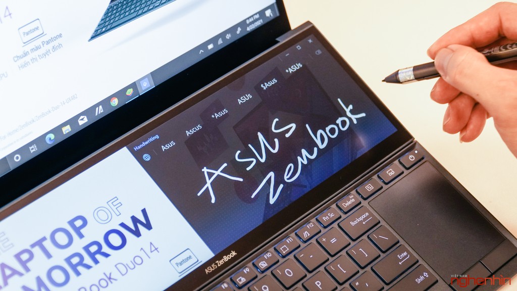 Trên tay Asus ZenBook Duo 14 : laptop văn phòng 2 màn hình, giá từ 32,9 triệu đồng ảnh 9