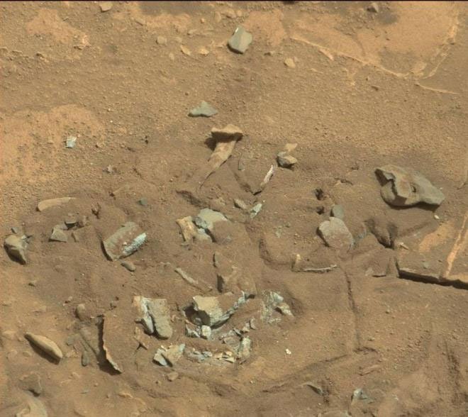 Sự thật về bức ảnh xương người ở bề mặt Hỏa Tinh