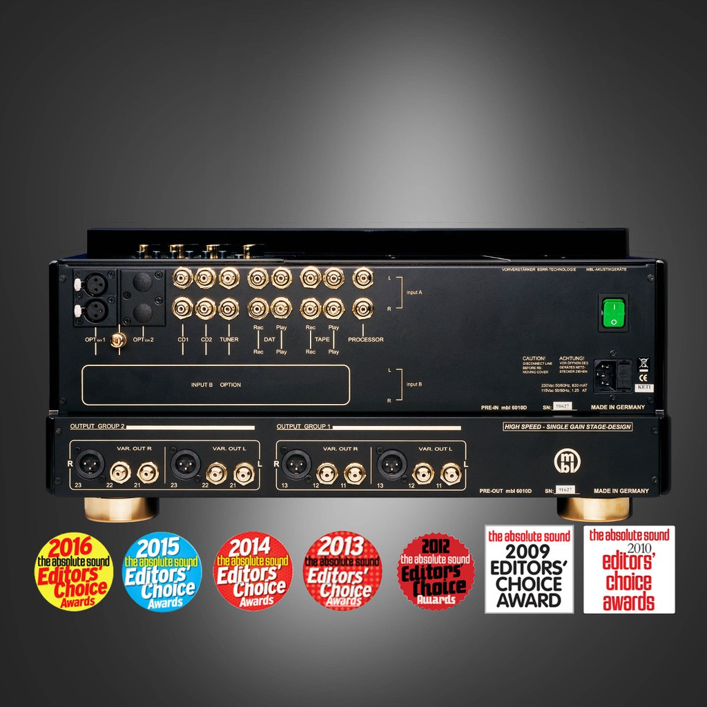 MBL 6010D và 9008A - Bộ khuếch đại hi-end luxury hút hồn audiophile ảnh 5