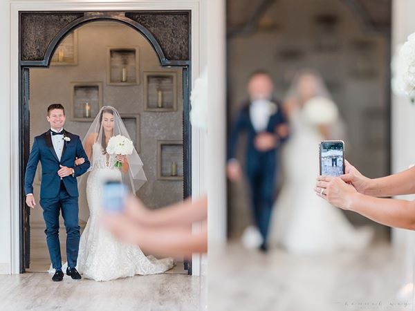 Ảnh chụp đám cưới bỗng thành thảm họa xóa phông vì sự hiện diện của chiếc iPhone tai hại - Ảnh 2.