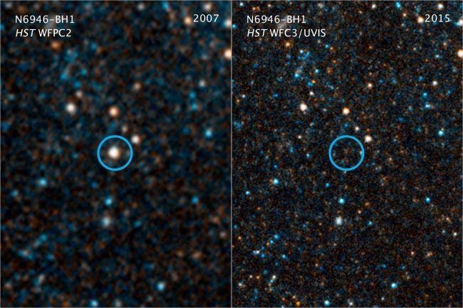 Năm 2009, ngôi sao khổng lồ N6946-BH1 sáng hơn 1 triệu lần so với Mặt trời được tìm thấy.