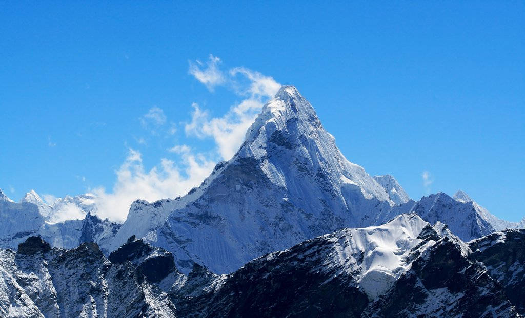  Núi Everest (chiều cao: 8.850m)