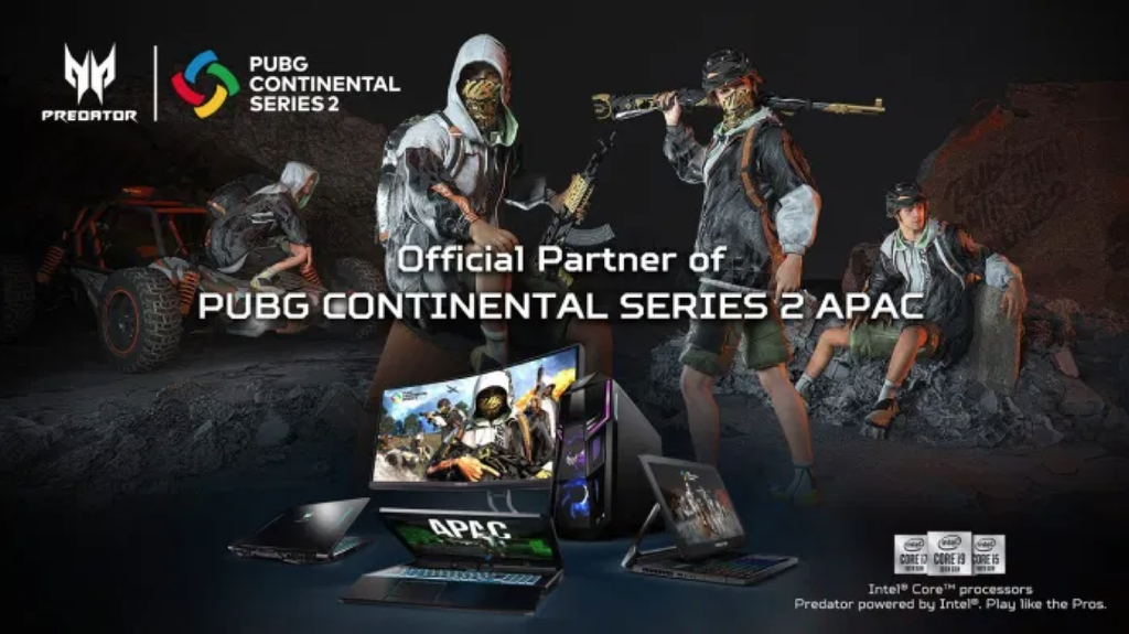 Acer trang bị Predator Triton 500 mới cho các game thủ tại PUBG Continental Series 2 APAC ảnh 1