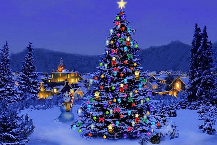 Tại Đức, cây Giáng sinh đầu tiên được trang trí với đồ ăn, như bánh gừng và táo.