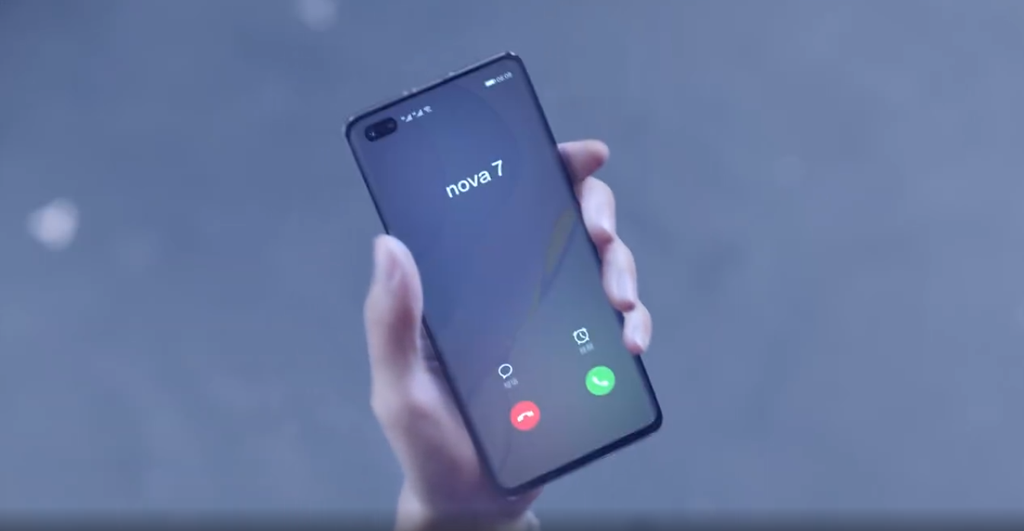 Huawei tung video quảng cáo Nova 7 với màn hình cong tràn cạnh ấn tượng ảnh 1