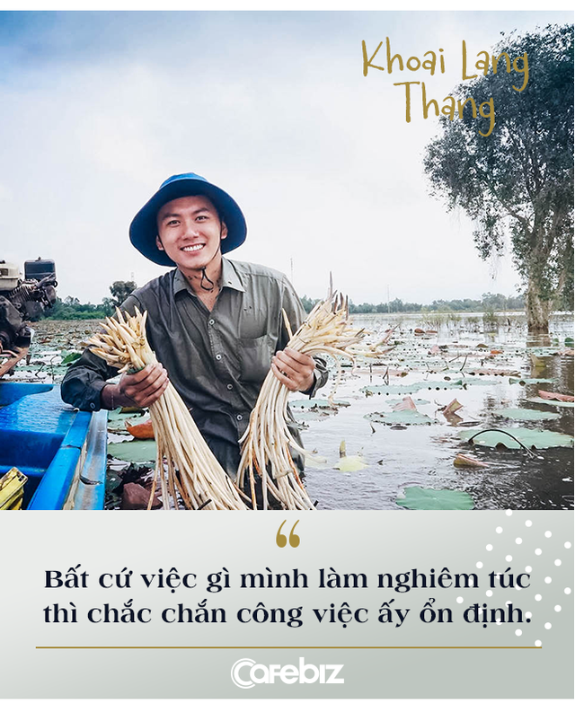 Bỏ công việc kỹ sư để theo đuổi nghề Youtube bất ổn, nhiều người nói sinh ra ở vạch đích, travel vlogger Khoai Lang Thang cười: “Tôi không giàu, tôi thậm chí được sinh ra ở nông thôn” - Ảnh 2.