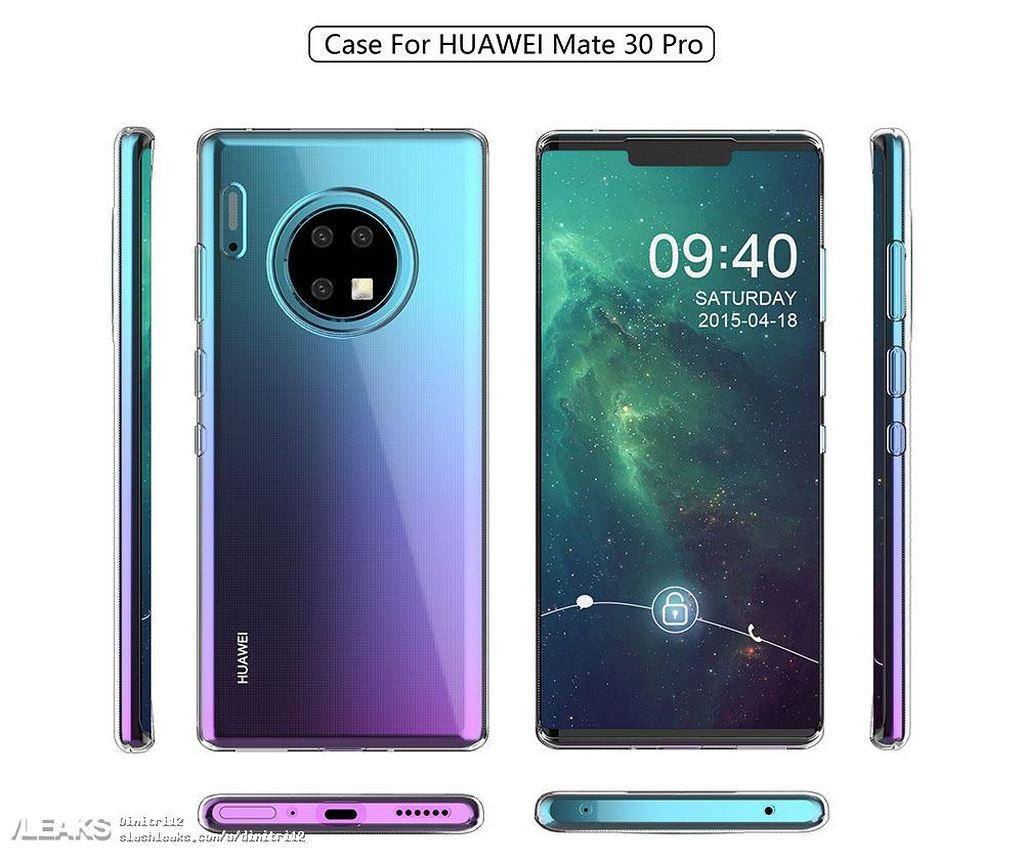 Huawei Mate 30 Pro lộ ảnh thực tế thiết kế mới ảnh 3