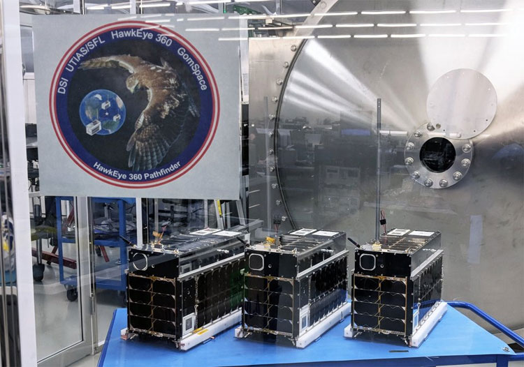 3 vệ tinh nhỏ trong cụm vệ tinh Pathfinder sẽ bay cùng Falcon 9