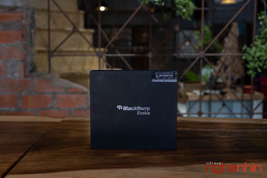 Khui hộp Blackberry Evolve: đúng chất dâu đen giá 8 triệu đồng  ảnh 1