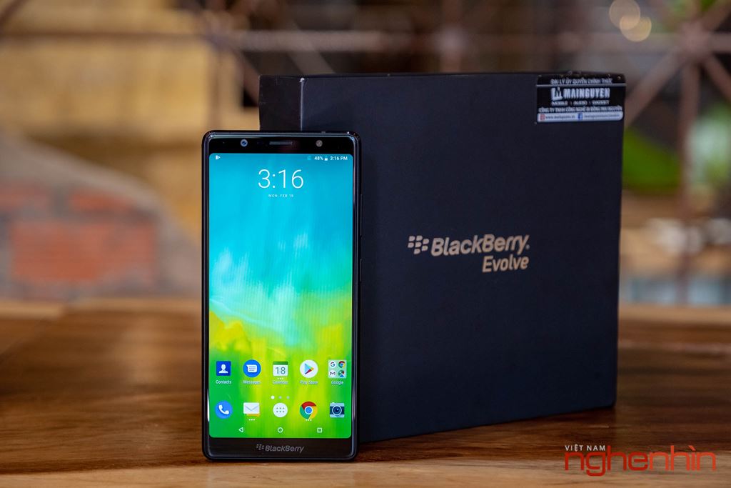Khui hộp Blackberry Evolve: đúng chất dâu đen giá 8 triệu đồng  ảnh 3