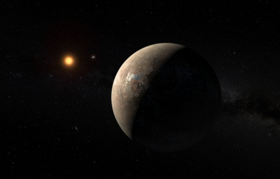 Cuc an tuong hanh tinh thu 2 phat hien quanh sao Proxima Centauri