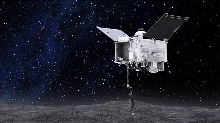 Tàu vũ trụ OSIRIS-Rex có nhiệm vụ nghiên cứu tiểu hành tinh Bennu.