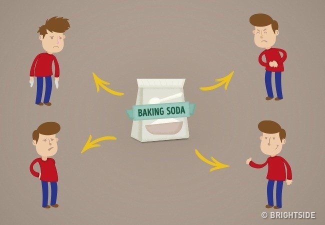 Bạn có thể sử dụng baking soda để xử lý một số bệnh thông thường