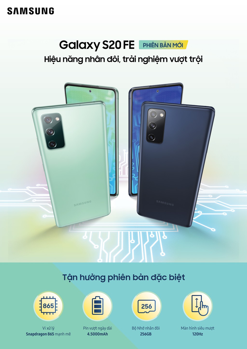 Samsung ra mắt Galaxy S20 FE fan Edition tới người dùng Việt giá hấp dẫn 15,5 triệu  ảnh 1