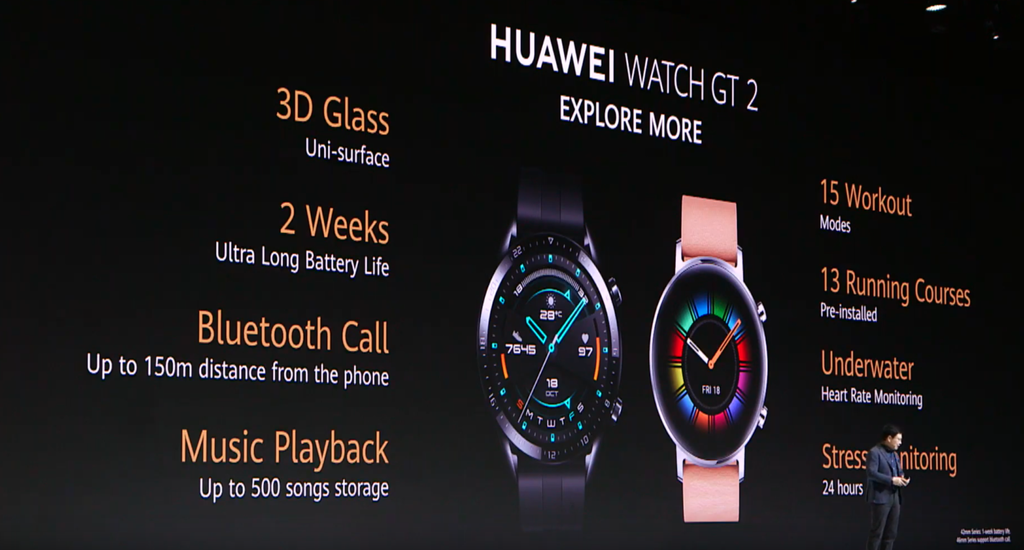 Huawei Watch GT 2 ra mắt: chạy LiteOS, pin 14 ngày, chống nước 50 mét ảnh 7