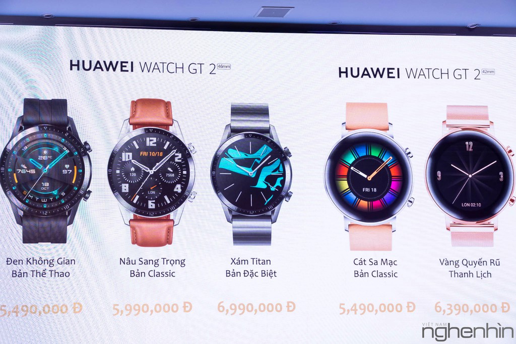 Huawei ra mắt Huawei Watch GT 2 tại Việt Nam: pin khủng, giá từ 5,5 triệu đồng  ảnh 23