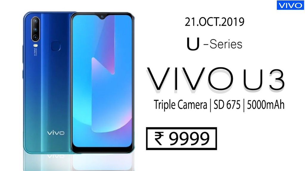 Vivo U3 ra mắt: Snapdragon 675, pin 5.000mAh, giá từ 141 USD ảnh 2