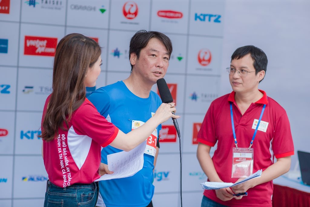 Sếp Epson Việt Nam: Chúng tôi đồng hành cùng giải chạy Kizuna Ekiden nâng cao ý thức an toàn giao thông