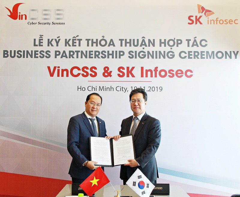 Hợp tác với SK Infosec, VinCSS sẽ sớm cung cấp dịch vụ an ninh mạng đẳng cấp quốc tế cho thị trường Việt Nam