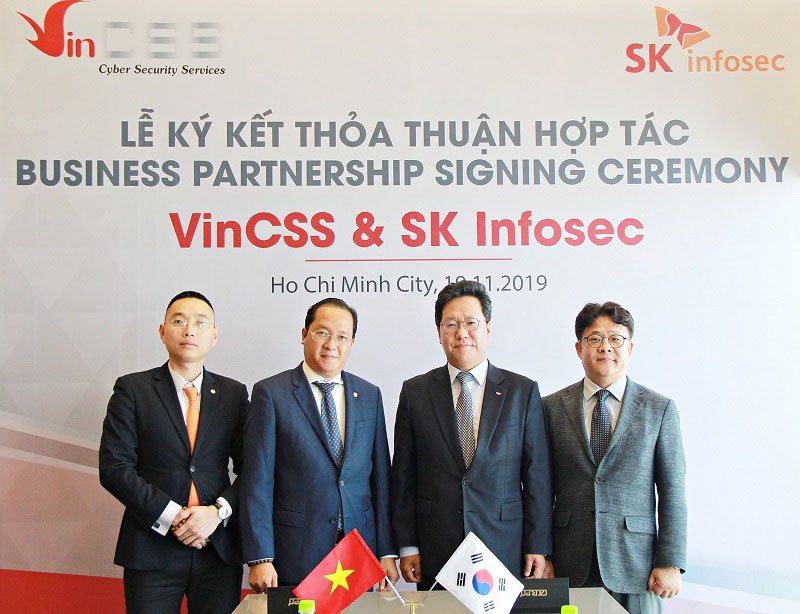 Hợp tác với SK Infosec, VinCSS sẽ sớm cung cấp dịch vụ an ninh mạng đẳng cấp quốc tế cho thị trường Việt Nam