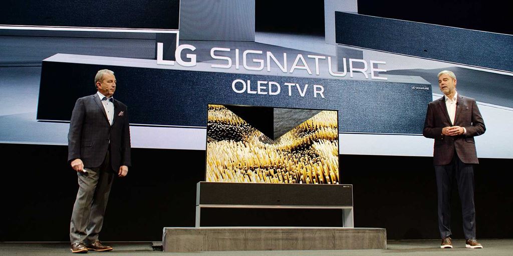 TV OLED cuộn R9 là mẫu TV Ấn tượng nhất CES 2019  ảnh 1