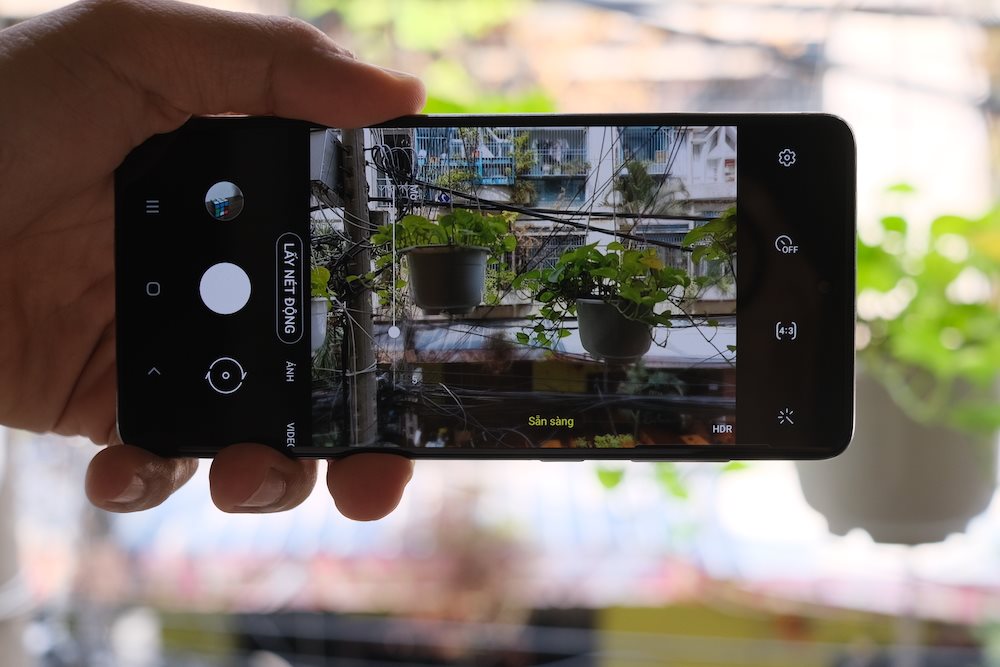 Chụp ảnh xoá phông bằng camera của Samsung Galaxy A71