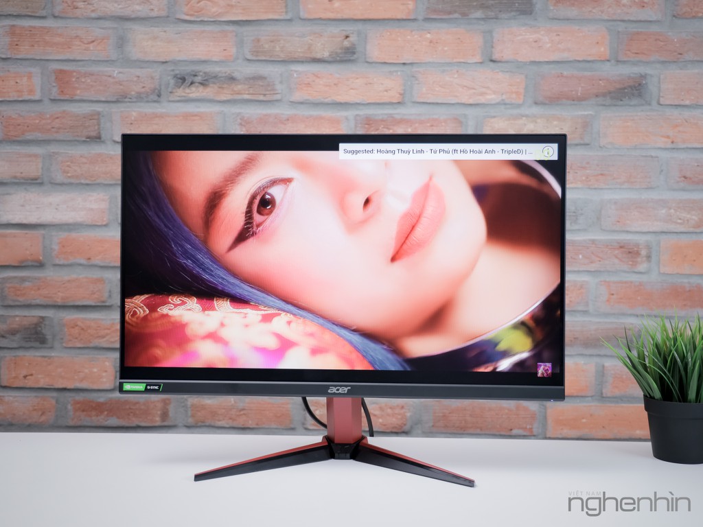 Cận cảnh màn hình gaming Acer Nitro VG252QX có tần số quét 240Hz giá chỉ 9 triệu ảnh 13