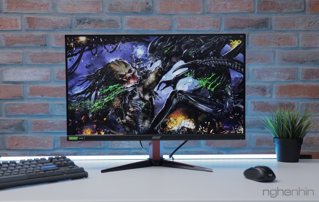 Cận cảnh màn hình gaming Acer Nitro VG252QX có tần số quét 240Hz giá chỉ 9 triệu ảnh 10