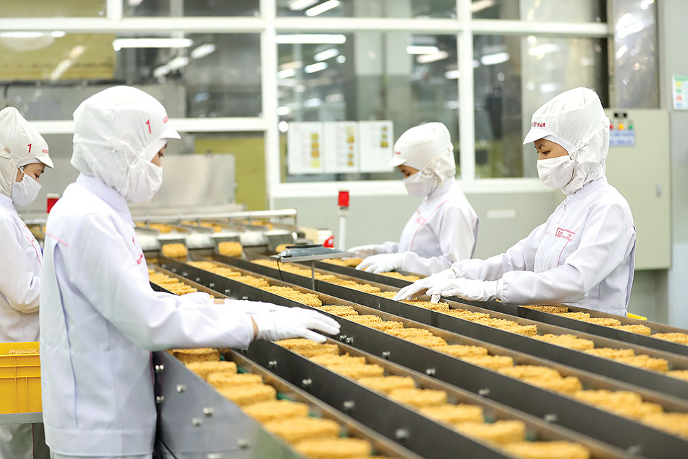 Một nhà máy sản xuất mỳ ở Việt Nam. Ảnh: INT