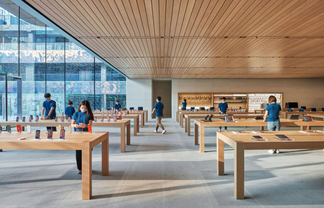 Apple vừa khai trương cửa hàng Apple Store đẹp nhất tại Trung Quốc - Ảnh 2.