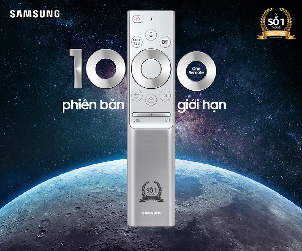 Mừng sinh nhật, Samsung tặng 50 Smart TV 4k 50 inch và 1.000 One Remote bản giới hạn ảnh 4