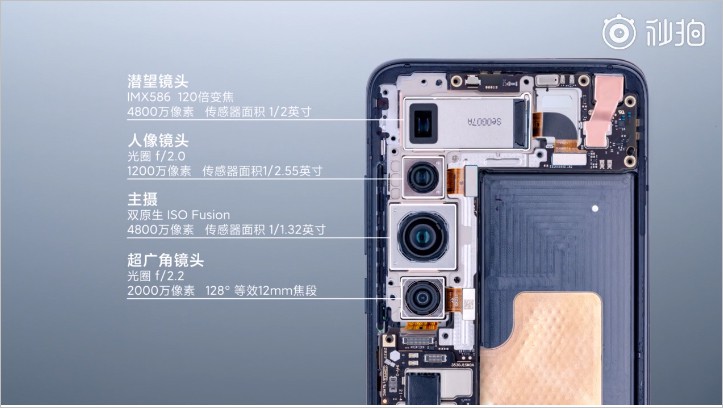 Xiaomi tung video “mổ bụng” Mi 10 Ultra khoe nội thất sang chảnh bên trong ảnh 3